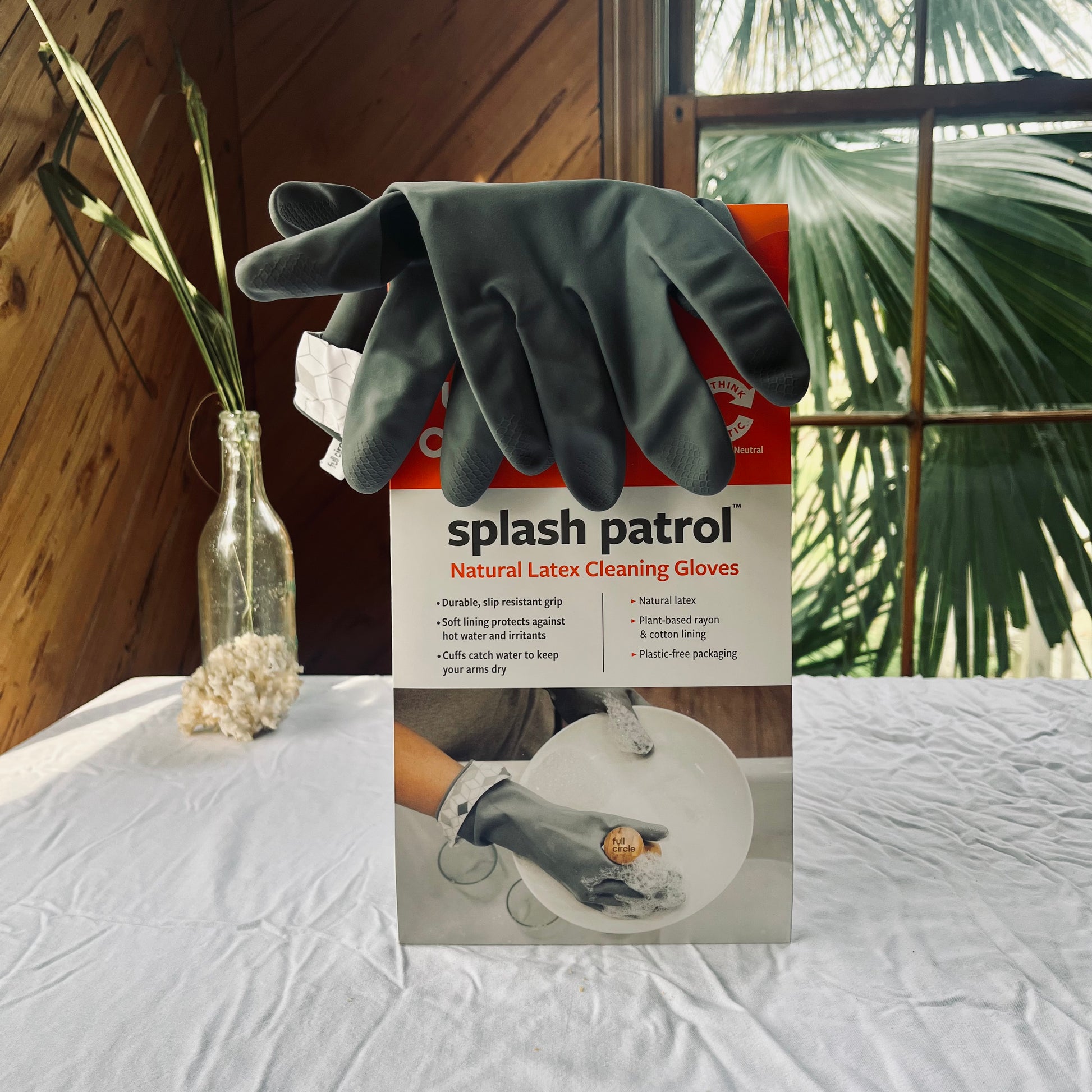 Cleaning latex discount gloves